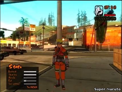 GTA SA Naruto Storm 3